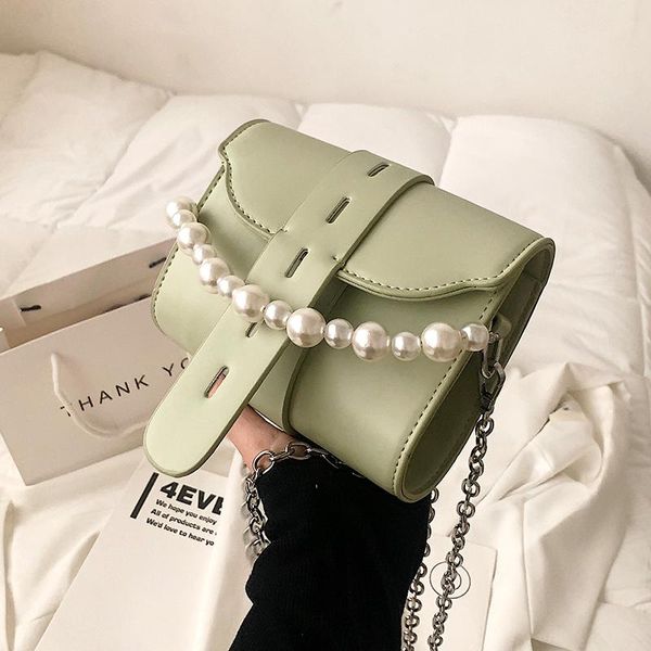 

niche design all-match mini bag female 2021 fashion chain messenger high-end style square shoulder width: 15cm bags