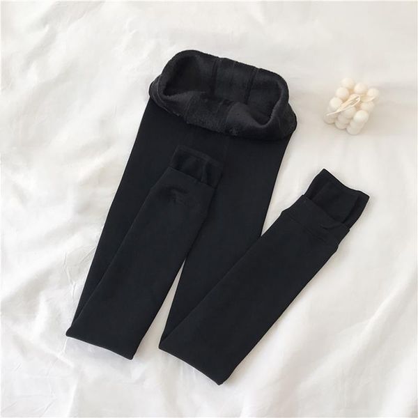

women's leggings high waist sport fashion casual women solid color span ladies keep warm long pants squat proof, Black