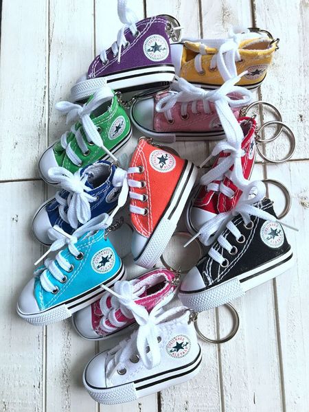 

styles sale stereoscopic canvas shoes chain bag charm gift mini key holder, Silver