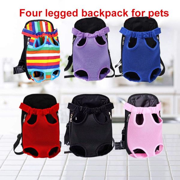 

dog car seat covers portable travel backpack outdoor pet carrier double shoulder bag cat front mesh supplies 1pcs s/m/l
