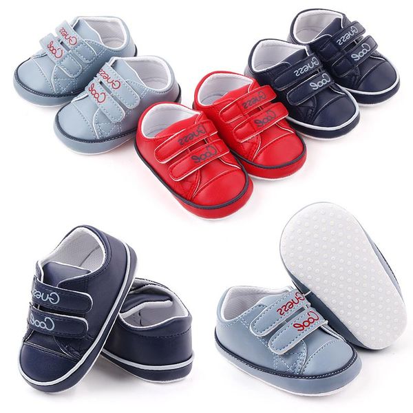 

baby boys shoes breathable anti-slip toddler soft soled walking pu sneakers firstwalker 2021 first walkers
