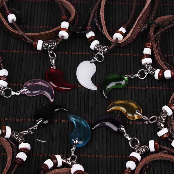 

surrounding yin yang division gouyu necklace big dog zimu wine goblin, Black