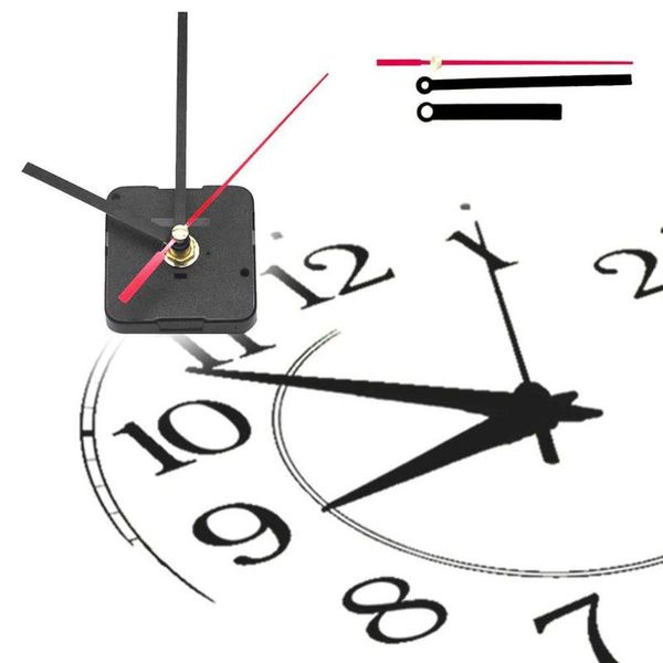 Relógios de Parede Silencioso Relógio Movimento de Quartzo Mecanismo Kit DIY Prático Reparo Peças Cruz Stitch Watch Acessórios