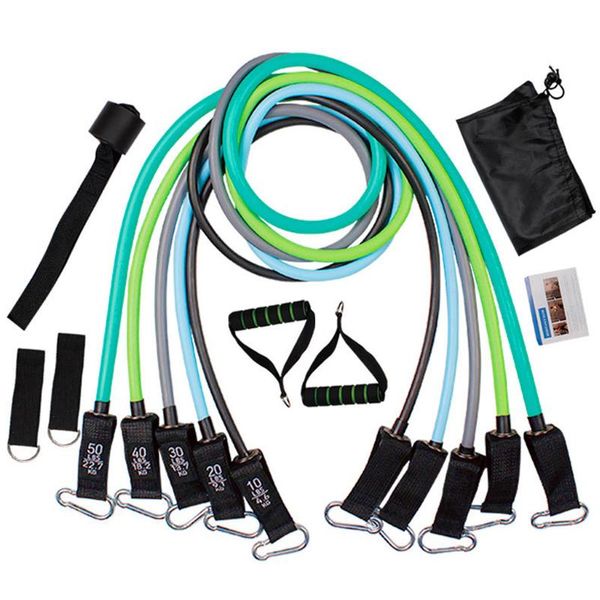 

pcs resistance bands set bodybuilding expander stretchy gum sports workout elastic band for training rubber fitness