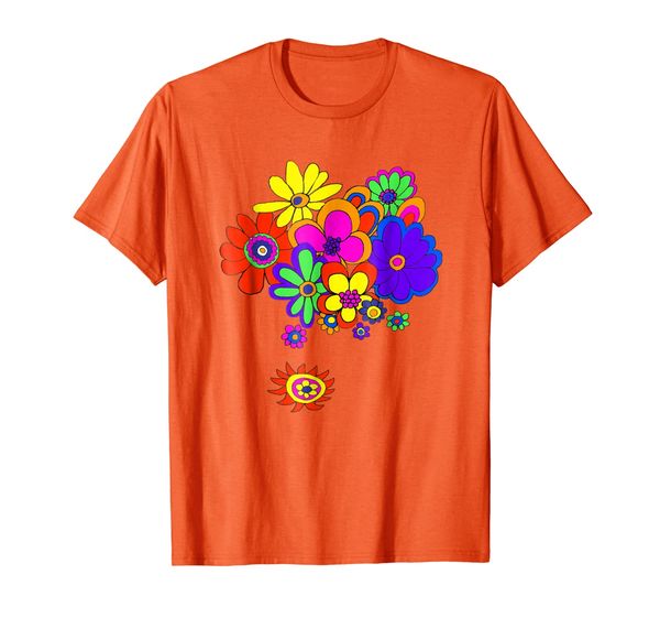 

60s 70s Retro Flower Power T Shirt, Mainly pictures