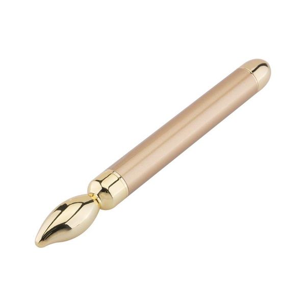 

electric massagers 4 in 1 24k gold vibration energy bar skin firming roller anti wrinkle facial massager face thin eye massage stick beauty