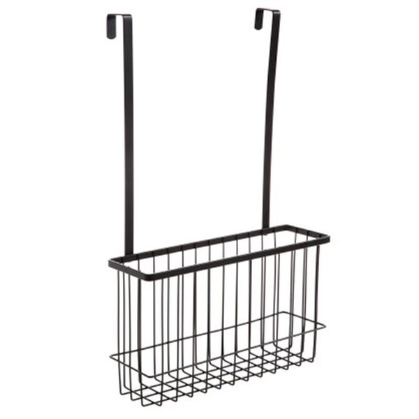 

storage baskets kitchen hanging shelf extension rod condiment basket