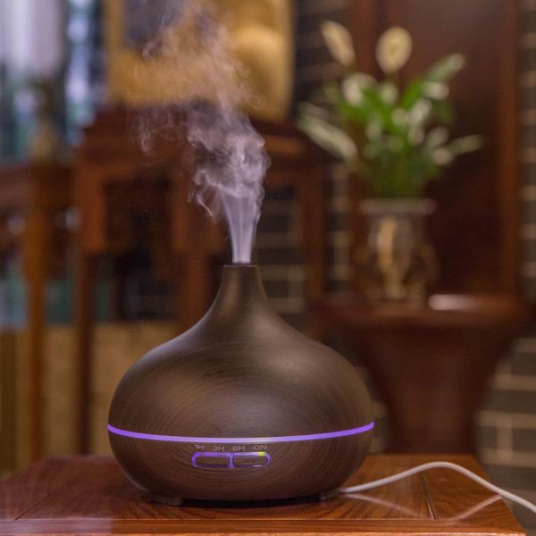 

humidifiers aroma diffuser essential oil air freshener 500ml humidifier 12w ultrasonic household purifier 7 color led gradient