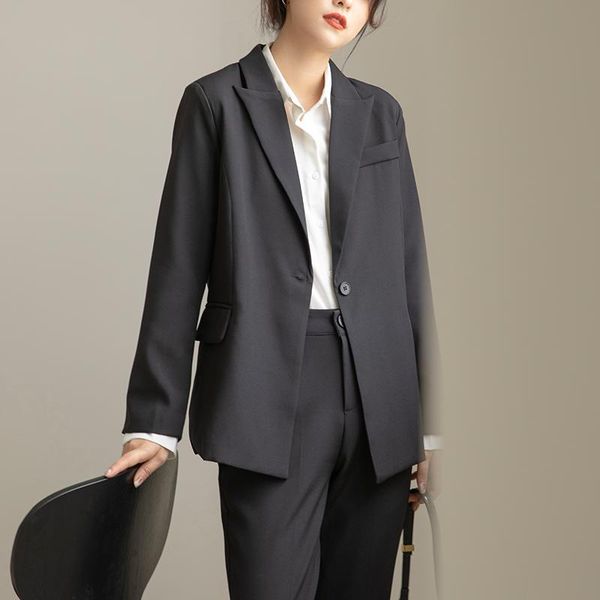 

women's suits & blazers real s suit jacket spring and autumn korean college students leisure temperament fashion interview overalls for, White;black