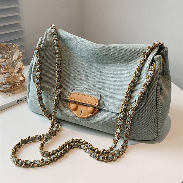 

evening bags retro women's shoulder bag 2021 summer fashion brand design underarm large capacity messenger crossbody daily canvas