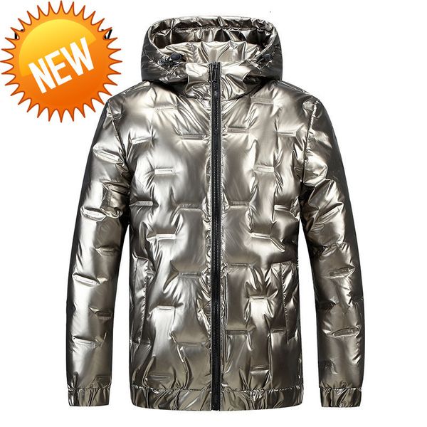 

2021 new arrival winter white duck down hooded jackets men,warm waterproof parkas,thicked coat men,yr109, Black