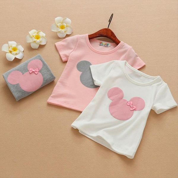 

girlslong sleeve t shirt children bottom childrens autumn cartoon embroidered cotton o neck, Blue