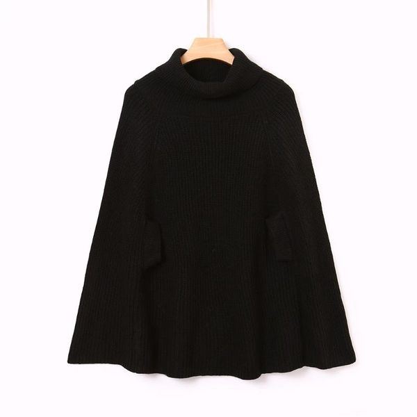

women's sweaters sweater women casual black white loose long sleeve pullover knitted turtleneck jumper pull femme, White;black