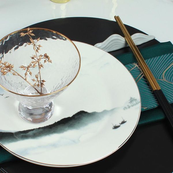 

dishes & plates exquisite personality plate sets creativity elegant japanese dinner set dessert ceramica kitchen decoration dk50ps