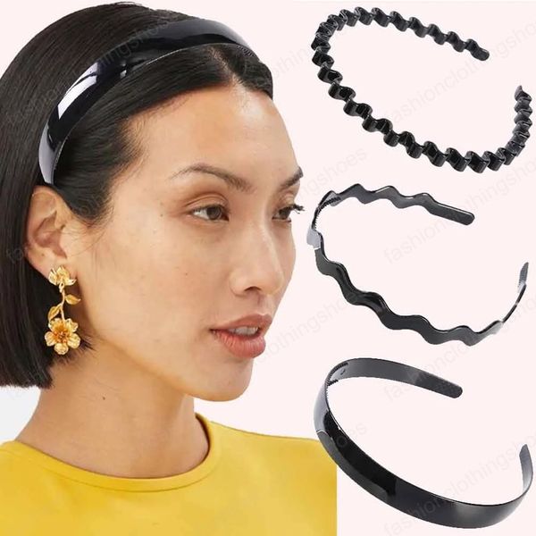 

black bezel hair hoop women fashion hairbands girls elastic headband hair accessories female headwear, Slivery;white