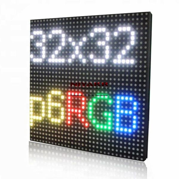 

display outdoor rgb full color p6 32x32 led module 192x192mm