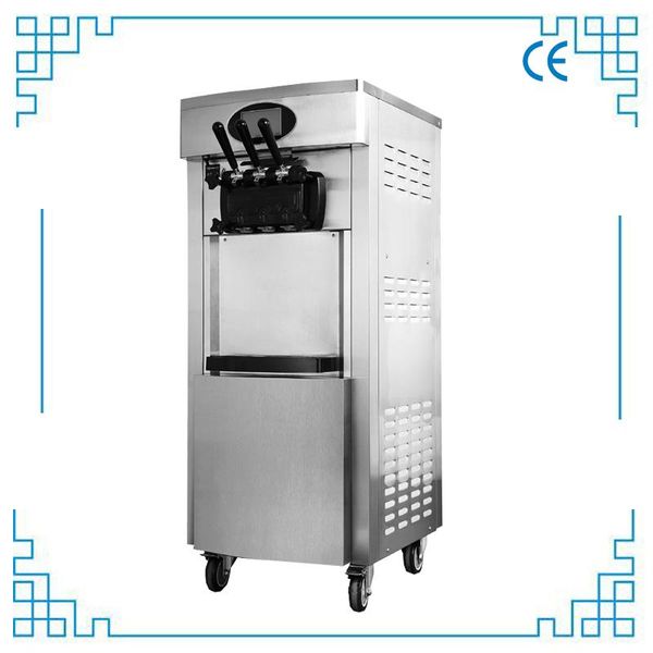 

ice cream making machine vertical commercial soft 3 flavors deskroll maker yogurt vending for sale