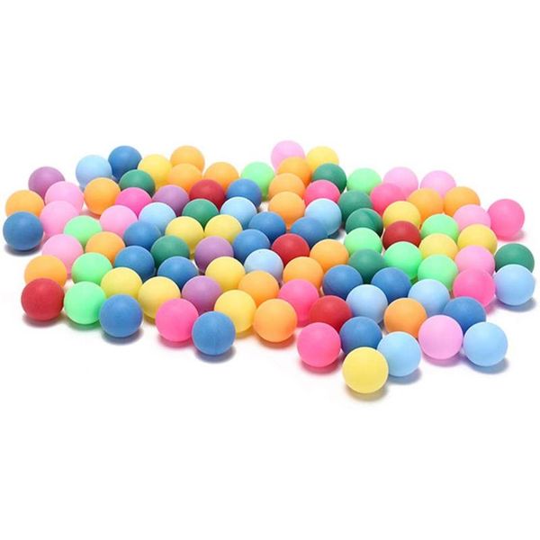 

40mm table tennis balls 2.4g random colours 50pcs for games outdoor sport ldf668