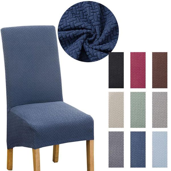 

modern jacquard chair cover spandex dining slipcover xl size funda silla kitchen el banquet wedding covers hogar