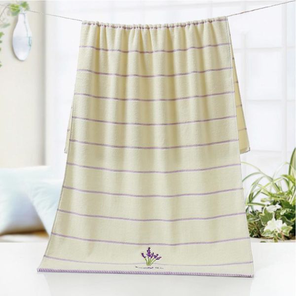 

towel bath cotton blend beach adults shower absorbent hand face washcloths lavender embroidery thickened sheet large soft
