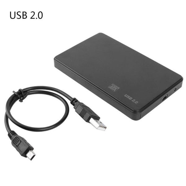 

hubs 2.5 inch hdd ssd case sata to usb 3.0/2.0 adapter 5 gbps hard drive box enclosure for windows mac os system accessories