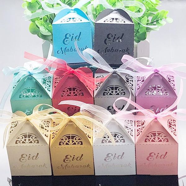 

gift wrap 10/50/100pcs happy eid mubarak candy box ramadan decorations diy favor boxes islamic muslim al-fitr party supplies