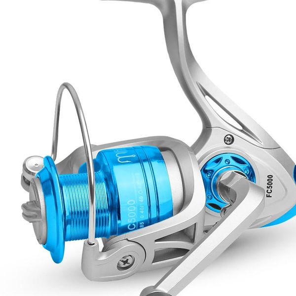 

3000 4000 5000s spinning fishing reel 10bb saltwater carp feeder metal distan wheel trolling vessel carrete de pesca baitcasting reels