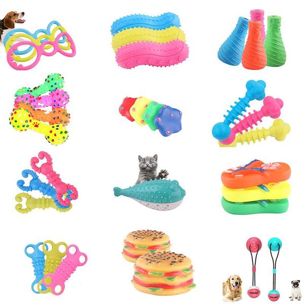

dog toys & chews jormel 1 pcs pet tpr material environmental protection toy supplies tooth cleaning durable woven bone rope molar