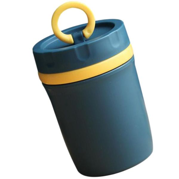 

dinnerware sets 1 pc lovely beverage cup practical anti-leak insulated with lid (navy blue)