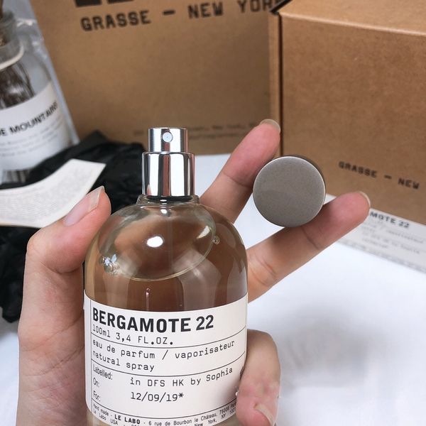

highest quality perfume classic fragrance spray bergamote 22 edp 100ml for women long lasting time fast ship