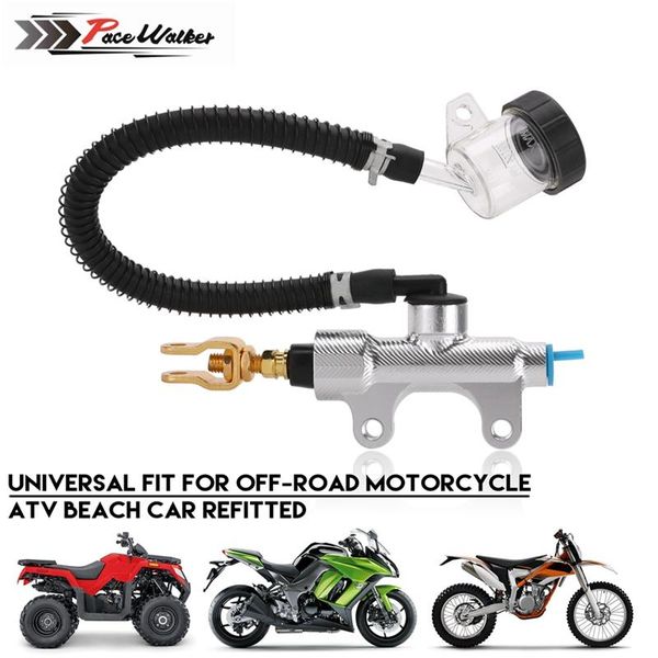 

motorcycle brakes universal cnc accessories atv rear brake pump vehicle disc durable off road foot hydraulic oil cup refit cylinder