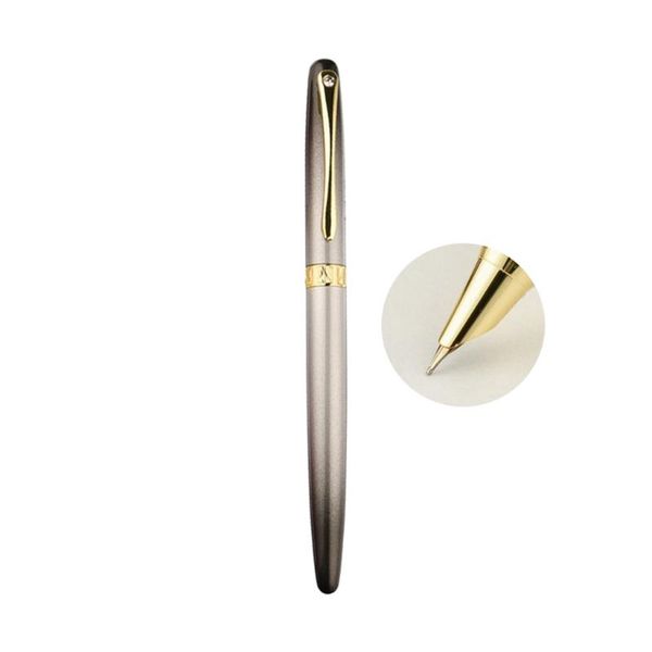 

gradient color business fountain pen metal signature calligraphy pens supplies d08a