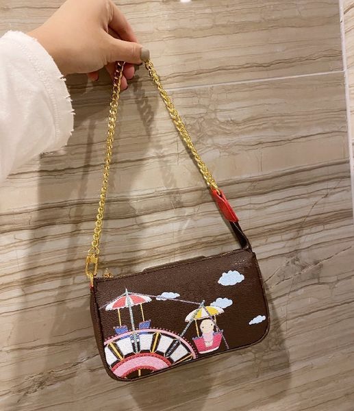 

21 new designer handbags fashion collocation retro printing trend letter pattern romantic shoulder bag wf2012291 yw