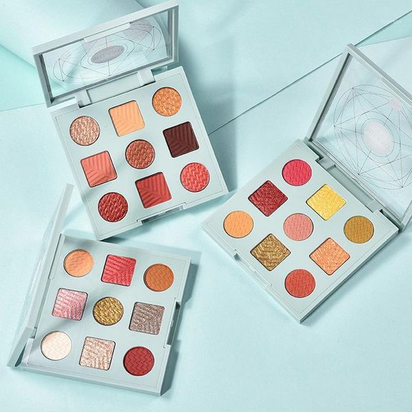 

colors neon obsessions eyeshadow palette matte glitter eye shadow pallete shimmer shiny diamond makeup nude pigmented palette1