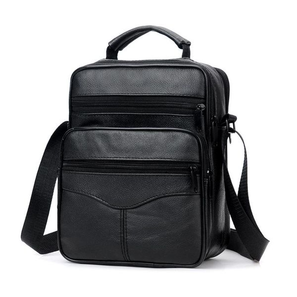 

backpack real cowhide men's bag 2021 handbag business shoulder casual messenger