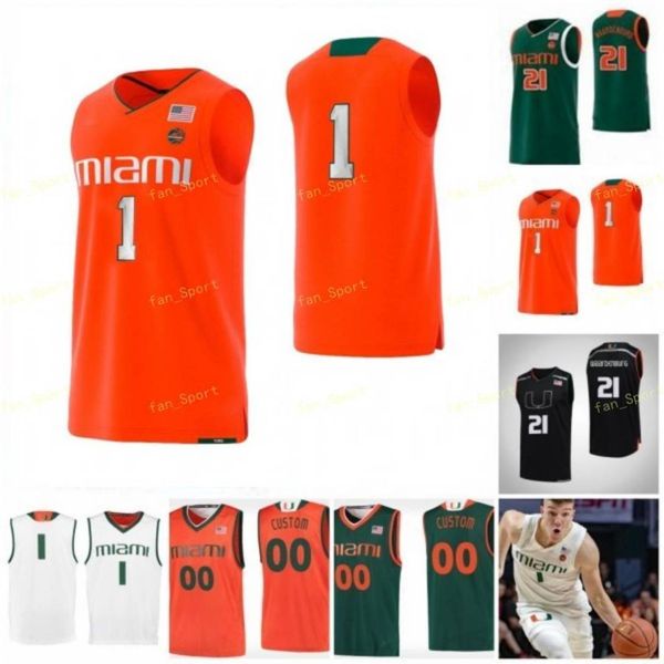 

ncaa college miami hurricanes basketball jersey 4 keith stone 5 harlond beverly 10 dominic proctor 11 anthony walker custom stitched, Black