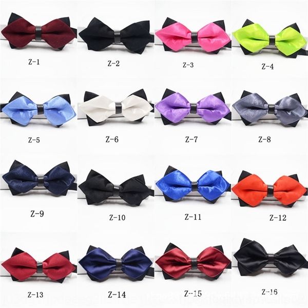 

m8a women's sharp angle formal business bridegroom man group bow ties clothing women's accessories bow tie sharp angle formal busi, Black;gray