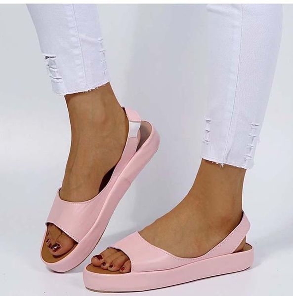 

sandals 2021 women fashion comfortable summer low heel retro peep toe ladise shoes vintage, Black