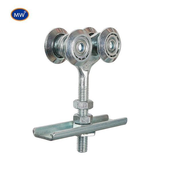 

high precision long service life gate hanging wheel in galvanized steel for overhead door other hardware