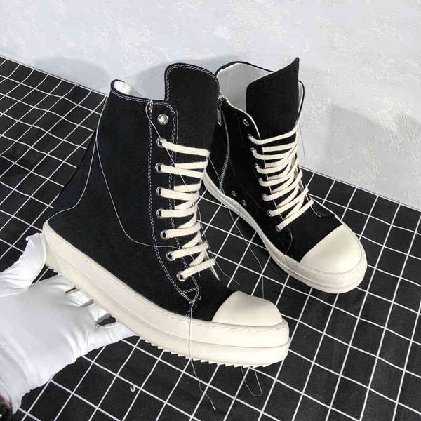 

boots women shoes fashion high sneakers casual canvas boys zapatos de hombre military tenis masculino 10#28/20d50 h3ui, Black