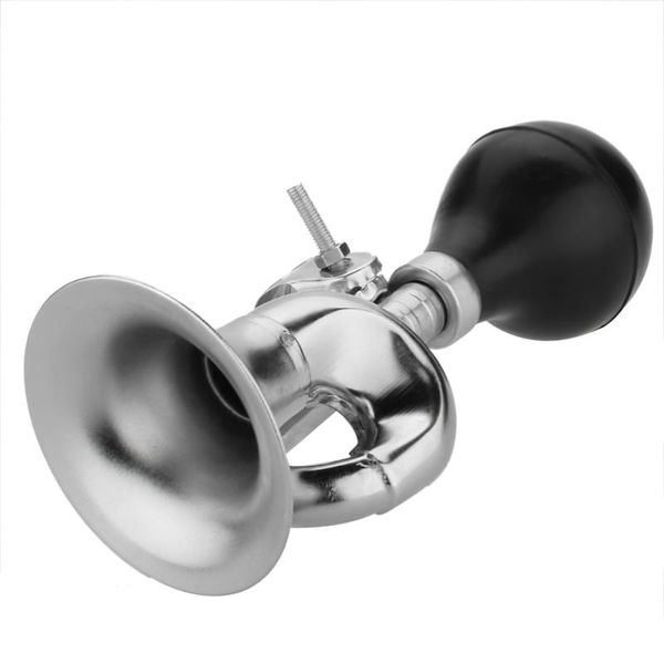 

bike horns bicycle air horn ring snail alarm cycling metal bell handlebar accessory