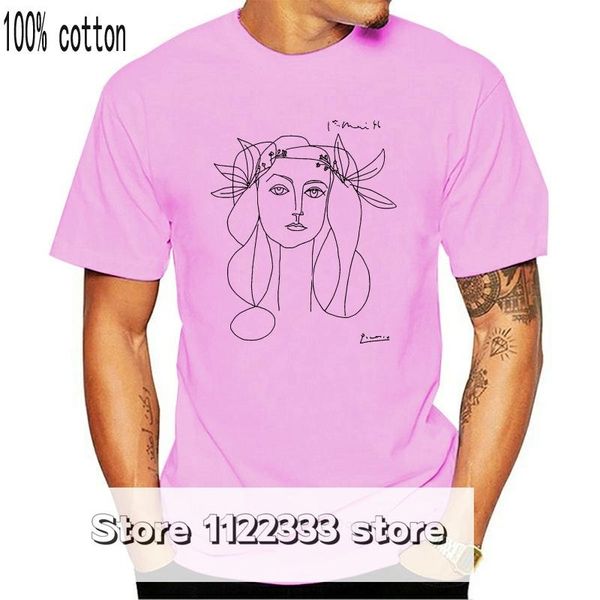 

men's t-shirts pablo picasso war and peace 1952 artwork t-shirt tagless tee shirt, White;black