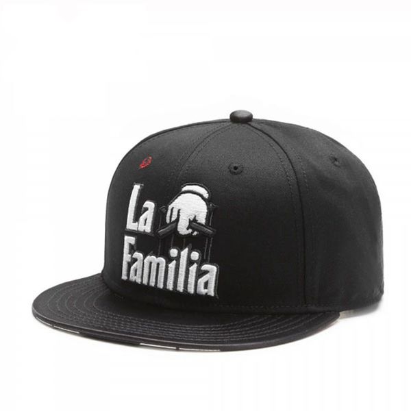 

familie cap zwart la hiphop snapback hoed voor mannen vrouwen volwassen outdoor toevallige zon baseball cap bone, Blue;gray