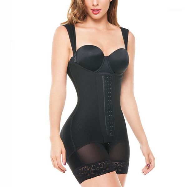 

women's shapers women corset post partum and bodyshaper powernet girdle bodysuit bustier, Black;white