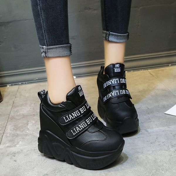 

boots ladies high platform fashion heels ankle women 2021 party wedges white shoes woman, Black