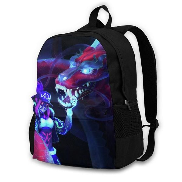 

backpack league of legends backpacks print universal polyester university teen bags