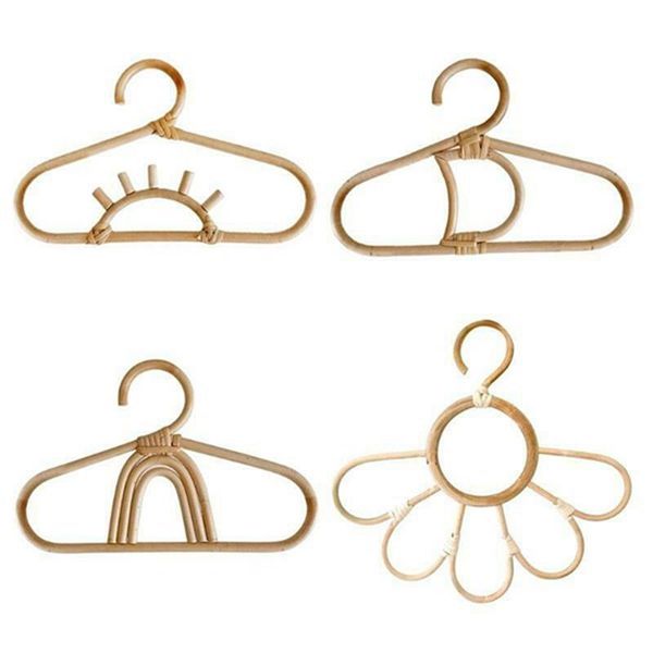 

hangers & racks rattan wall hooks kids garments organizer rack clothes hat hanging hook hanger