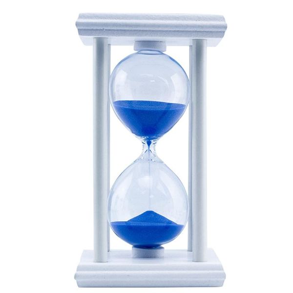 

other clocks & accessories 30 minutes hourglass sand timer for kitchen school modern wooden hour glass sandglass clock tea timers home decor