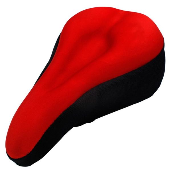 

bike saddles saddle silicone cushion with dust resistant cover comfortable cycling seat shockproof bicycle for men women
