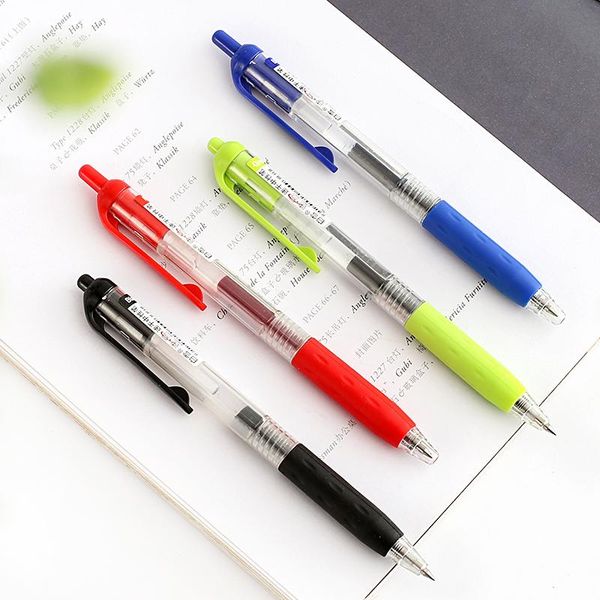 

gel pens 8 pcs/lot mirui creative quick-drying pressing pen candy-colored colors student stationery gifts school office supplies
